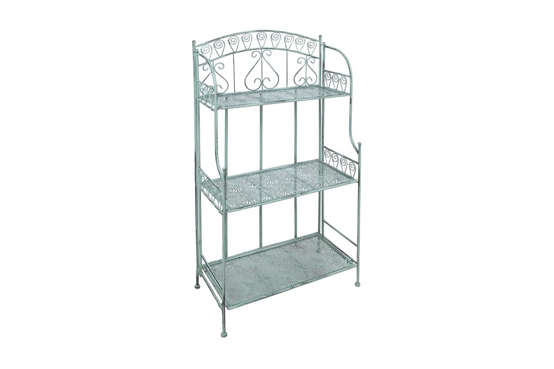 Mint Hylle 62x32x117 cm Antikkgrønn - Hagemøbler - Øvrig utendørs - Tilbehør utendørs - Hyller utendørs