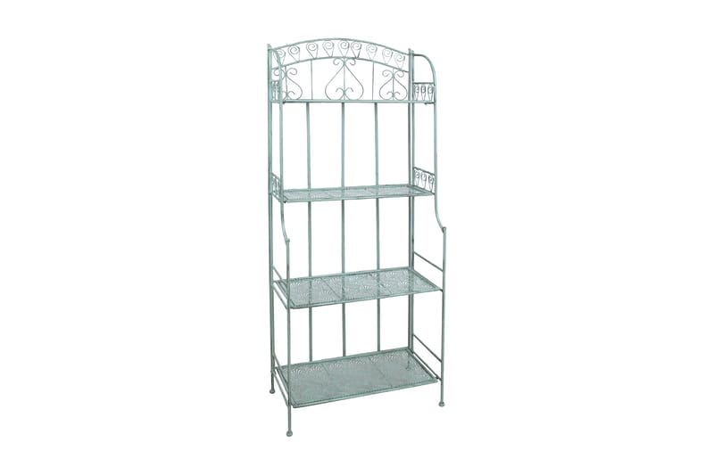 Mint Hylle 62x32x156 cm Antikkgrønn - Hagemøbler - Øvrig utendørs - Tilbehør utendørs - Hyller utendørs
