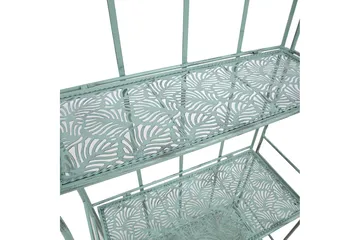 Mint Hylle 62x32x156 cm Antikkgrønn - Hagemøbler - Øvrig utendørs - Tilbehør utendørs - Hyller utendørs