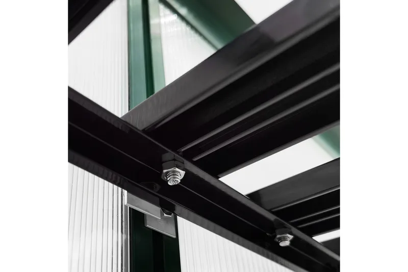 Vegghengt hylle 126x30,5x3 cm - Svart - Hagemøbler - Øvrig utendørs - Tilbehør utendørs - Hyller utendørs