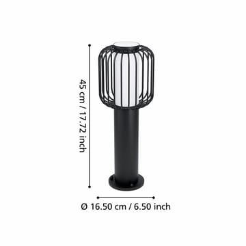 Pullert Ravello - 16,5 cm - Belysning - Utebelysning - Stolpelykt & portlykt