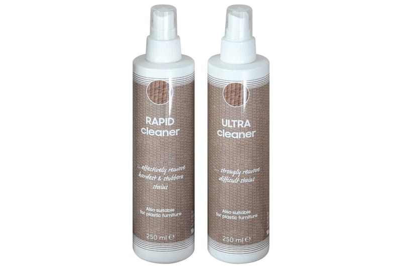 Pleiesett for rotting- og tekstilhagemøbler 2x250 ml - Hagemøbler - Øvrig utendørs - Vedlikehold hagemøbler