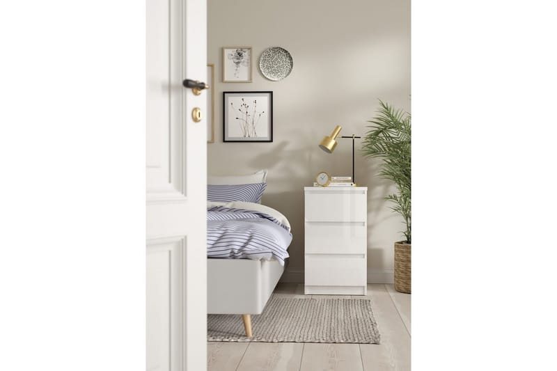 Salomns Kommode 70,1 cm - Hvit - Oppbevaring - Oppbevaringsmøbler - Kommode