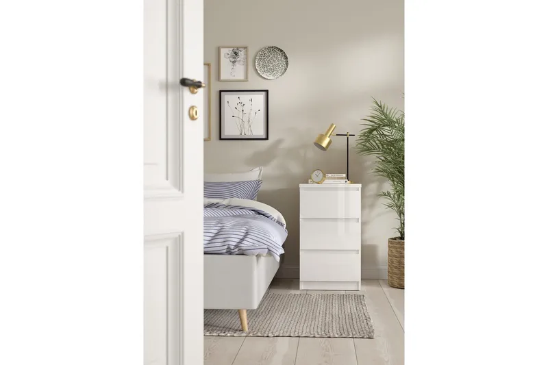 Salomns Kommode 70,1 cm - Hvit - Oppbevaring - Oppbevaringsmøbler - Kommode