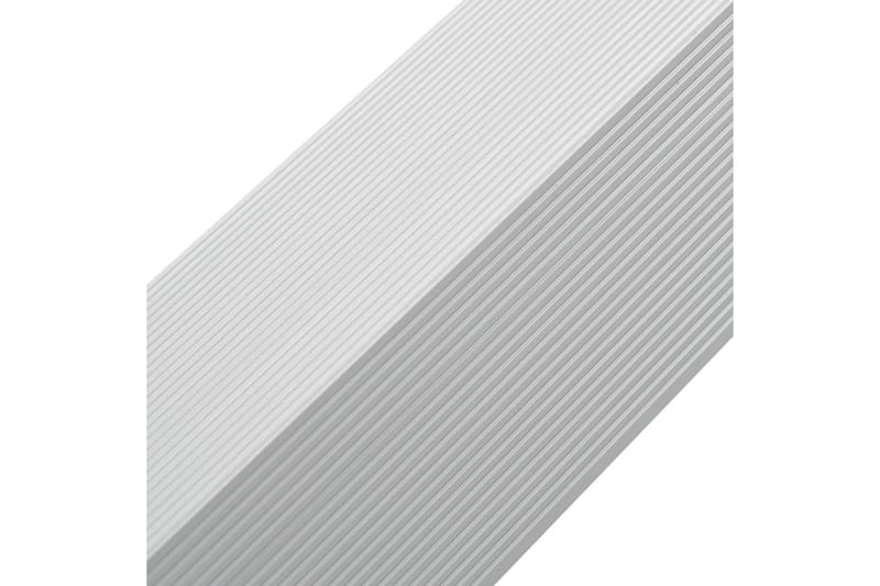 Vinkellister for terrassebord 5 stk aluminium 170 cm sølv - Hagemøbler - Øvrig utendørs