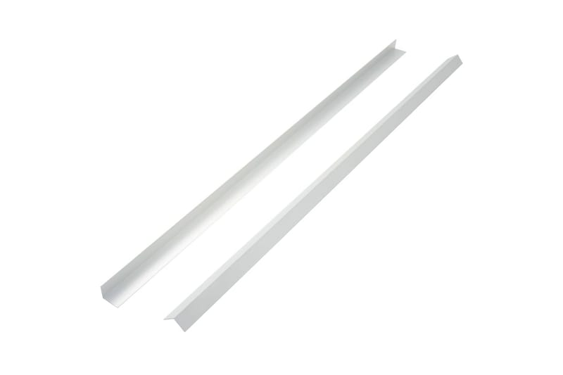 Vinkellister for terrassebord 5 stk aluminium 170 cm sølv - Hagemøbler - Øvrig utendørs