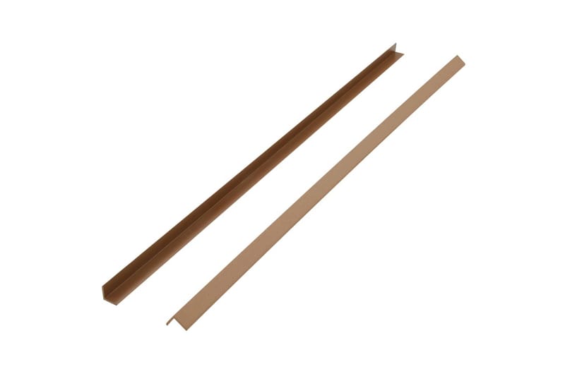 Vinkellister for terrassebord 5 stk WPC 170 cm teak - Hagemøbler - Øvrig utendørs
