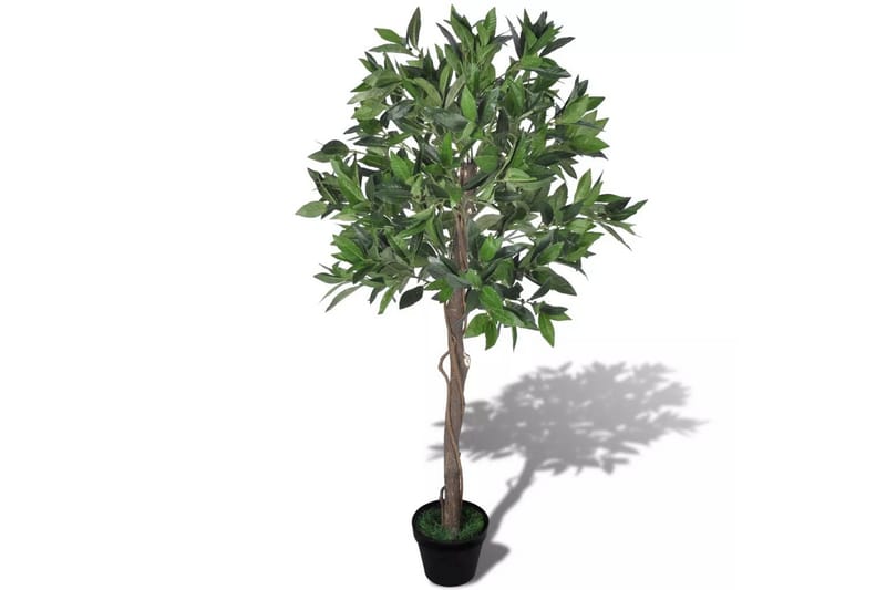 Kunstig laurbr med potte 120 cm - Hagemøbler - Balkong - Balkongdyrking - Balkongblomster