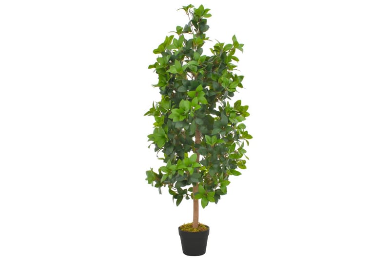 Kunstig laurbrtre med potte grønn 120 cm - Balkongblomster - Kunstige planter