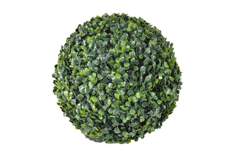 Buksbomball kunstige blader 35 cm 2 stk - Balkongblomster - Kunstige planter