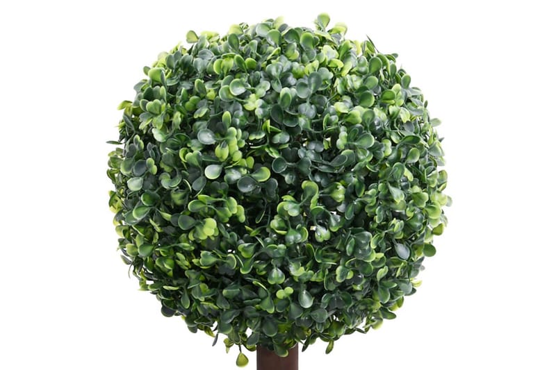 Kunstig buksbomplante med potte ballformet 118 cm grønn - grønn - Hagemøbler - Balkong - Balkongdyrking - Balkongblomster