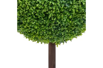 Kunstig buksbomplante med potte ballformet 71 cm grønn - grønn - Hagemøbler - Balkong - Balkongdyrking - Balkongblomster