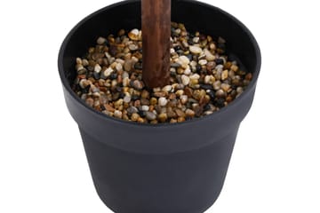 Kunstig buksbomplante med potte ballformet 71 cm grønn - grønn - Hagemøbler - Balkong - Balkongdyrking - Balkongblomster