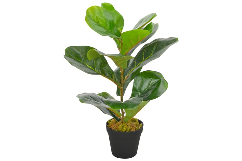 Kunstig plante fiolinfiken med potte grønn 45 cm - Balkongblomster - Kunstige planter