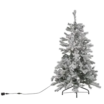 Tatlow Liten Plastgran 120 cm med Belysning - Grønn/Hvit - Innredning - Julepynt & helgedekorasjon - Julepynt & juledekorasjon - Plastjuletre