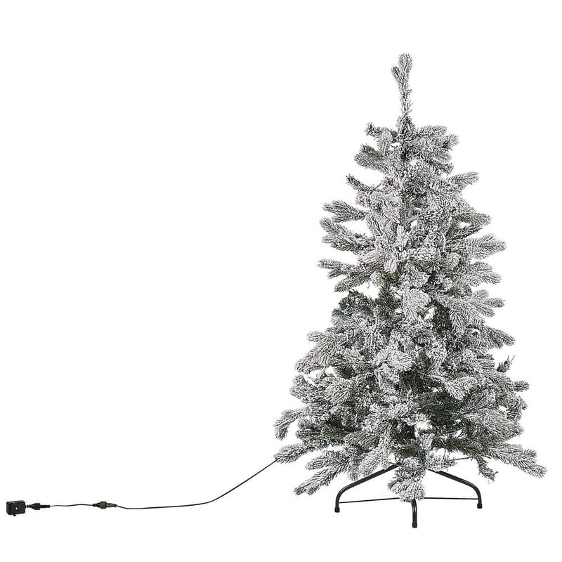 Tatlow Liten Plastgran 120 cm med Belysning - Grønn/Hvit - Innredning - Julepynt & helgedekorasjon - Julepynt & juledekorasjon - Plastjuletre