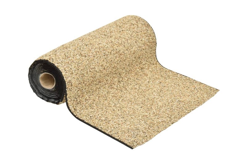 Steinfolie naturlig sand 1000x40 cm - Hagemøbler - Balkong - Balkonggulv - Kunstgress balkong