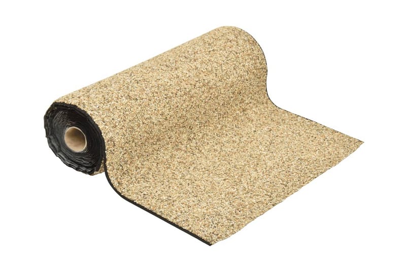 Steinfolie naturlig sand 1000x60 cm - Hagemøbler - Balkong - Balkonggulv - Kunstgress balkong