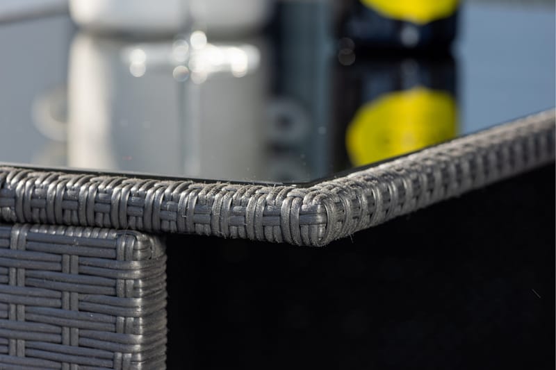 Knock Balkonggruppe 2-seter - Svart - Hagemøbler - Balkong - Balkongmøbler - Balkonggrupper