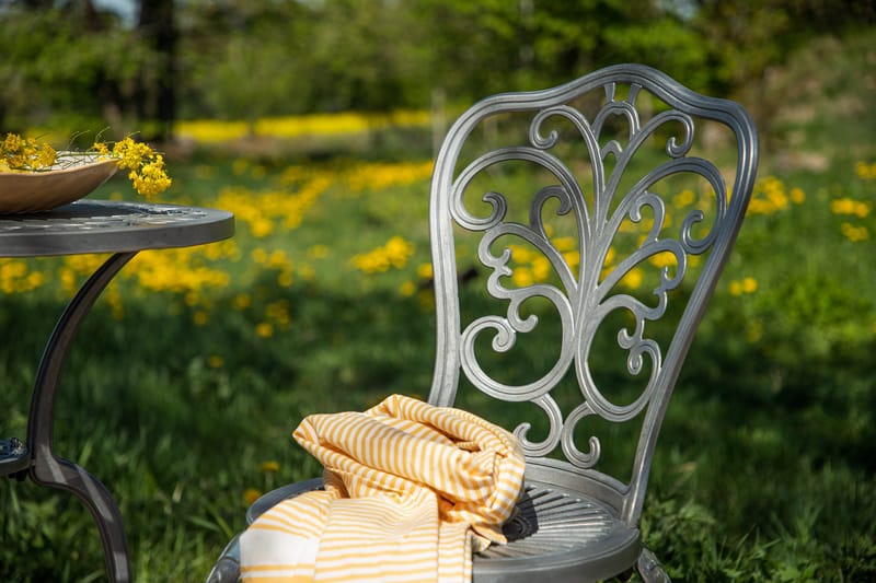 Nandin Balkonggruppe 2-seter - Sølv - Hagemøbler - Balkong - Balkongmøbler - Balkonggrupper