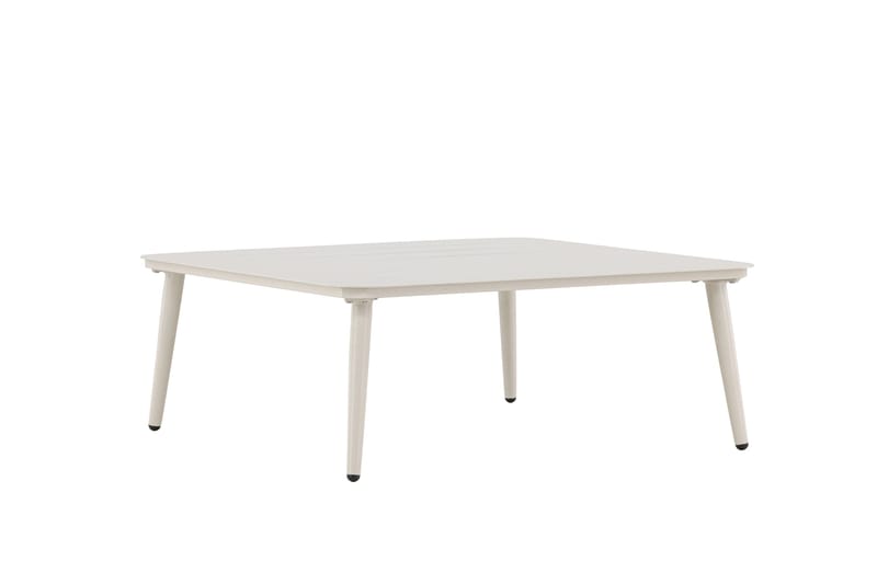 Lina Sofabord 90x90 cm - Beige - Hagemøbler - Balkong - Balkongmøbler - Balkongbord