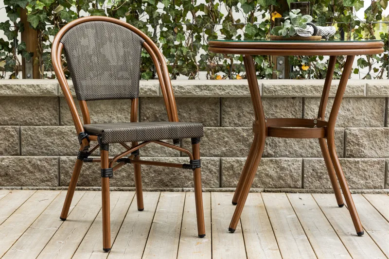 Guarda Spisestol 50 cm - Svart - Hagemøbler - Balkong - Balkongmøbler - Balkongstoler