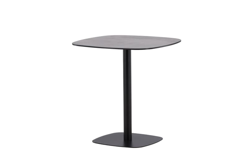Milano Cafébord 70 cm - Svart - Hagemøbler - Balkong - Balkongmøbler - Balkongbord