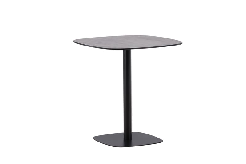 Milano Cafébord 70 cm - Svart - Hagemøbler - Balkong - Balkongmøbler - Balkongbord