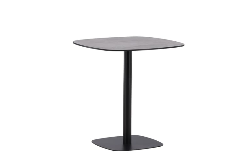 Milano Cafébord 70 cm - Svart - Hagemøbler - Balkong - Balkongmøbler - Balkongbord