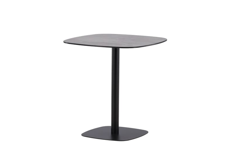 Milano Cafébord 70 cm - Svart - Hagemøbler - Balkong - Balkongmøbler - Balkongbord