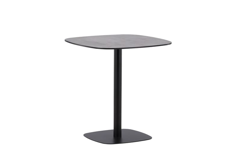 Milano Cafébord 70 cm - Svart - Hagemøbler - Balkong - Balkongmøbler - Balkongbord