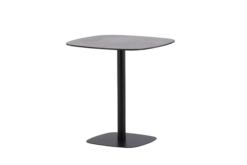 Milano Cafébord 70 cm - Svart - Hagemøbler - Balkong - Balkongmøbler - Balkongbord