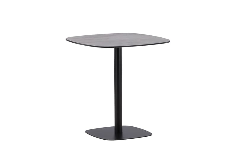 Milano Cafébord 70 cm - Svart - Hagemøbler - Balkong - Balkongmøbler - Balkongbord
