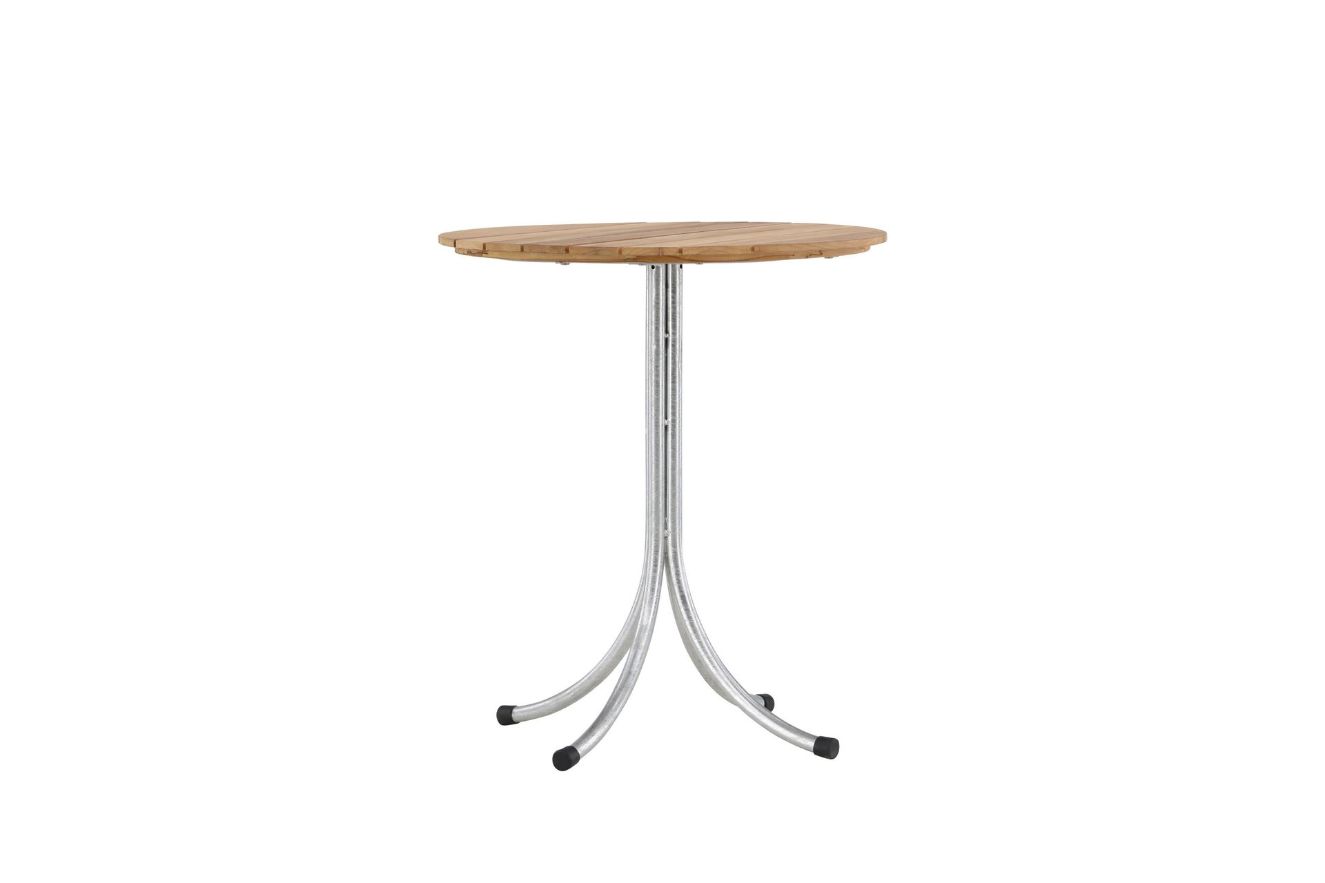 Holmsund Cafébord 65 cm - Natur/Sølv - Hagemøbler - Balkong - Balkongmøbler - Balkongbord