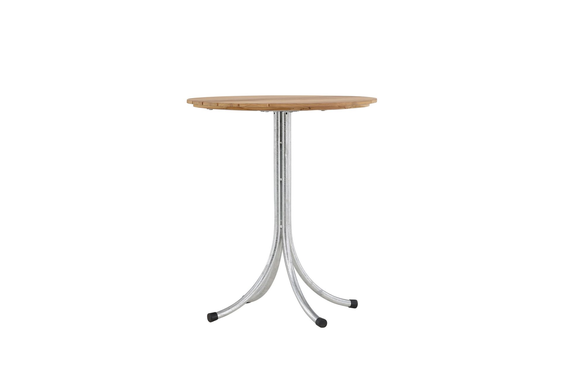 Holmsund Cafébord 65 cm - Natur/Sølv - Hagemøbler - Balkong - Balkongmøbler - Balkongbord
