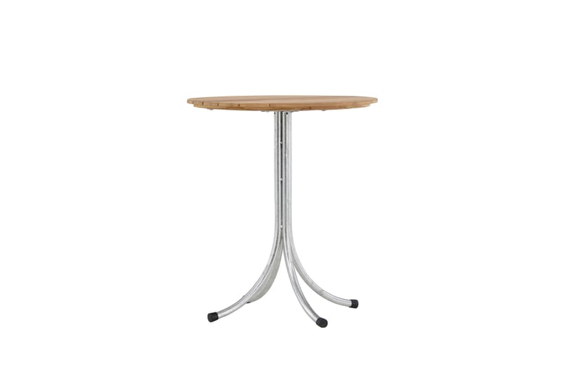 Holmsund Cafébord 65 cm - Natur/Sølv - Hagemøbler - Balkong - Balkongmøbler - Balkongbord