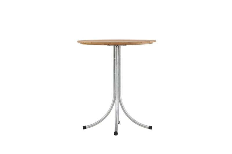 Holmsund Cafébord 65 cm - Natur/Sølv - Hagemøbler - Balkong - Balkongmøbler - Balkongbord