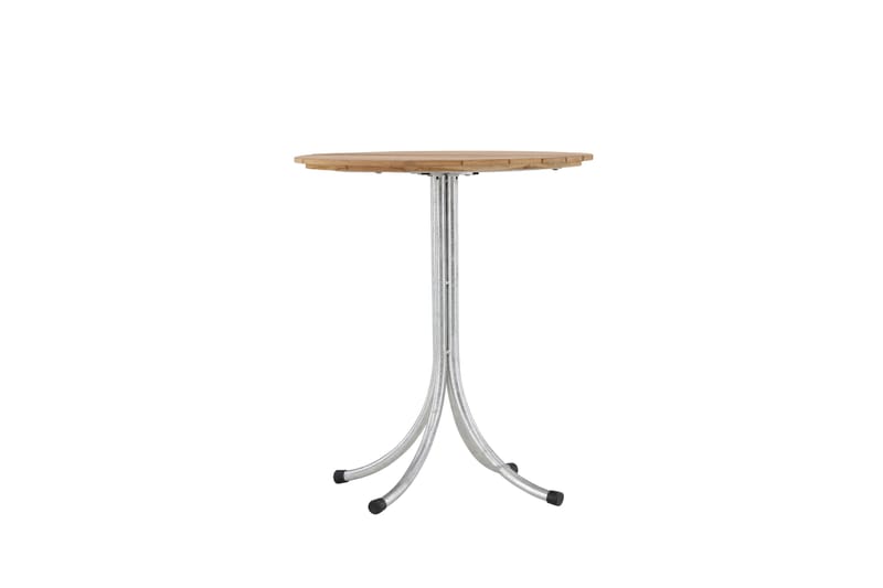 Holmsund Cafébord 65 cm - Natur/Sølv - Hagemøbler - Balkong - Balkongmøbler - Balkongbord