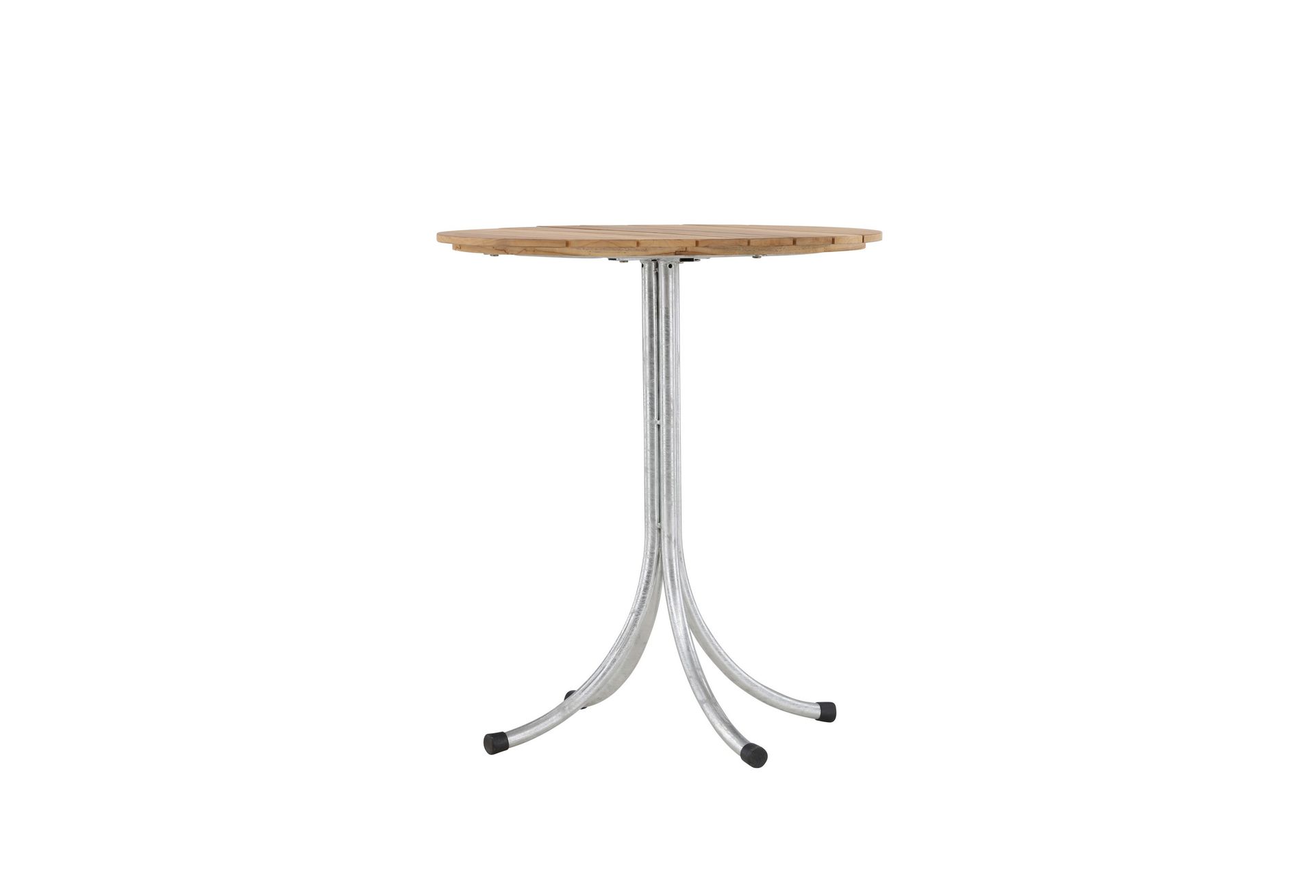 Holmsund Cafébord 65 cm - Natur/Sølv - Hagemøbler - Balkong - Balkongmøbler - Balkongbord