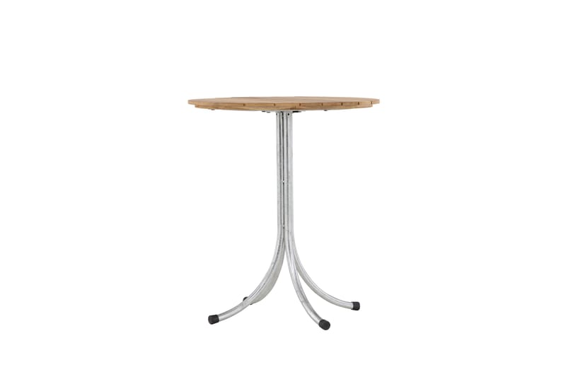 Holmsund Cafébord 65 cm - Natur/Sølv - Hagemøbler - Balkong - Balkongmøbler - Balkongbord