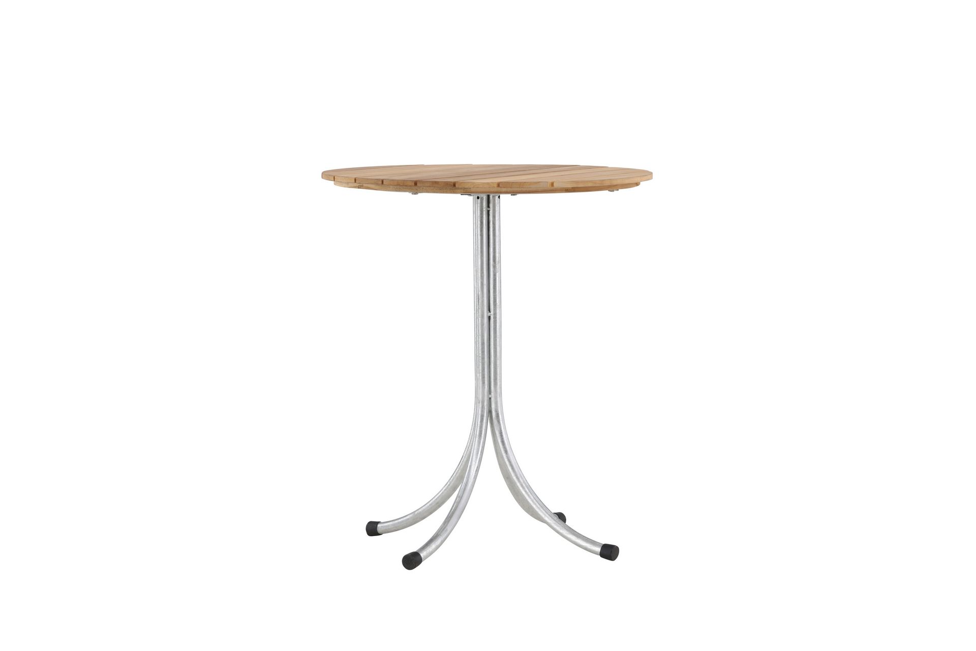 Holmsund Cafébord 65 cm - Natur/Sølv - Hagemøbler - Balkong - Balkongmøbler - Balkongbord