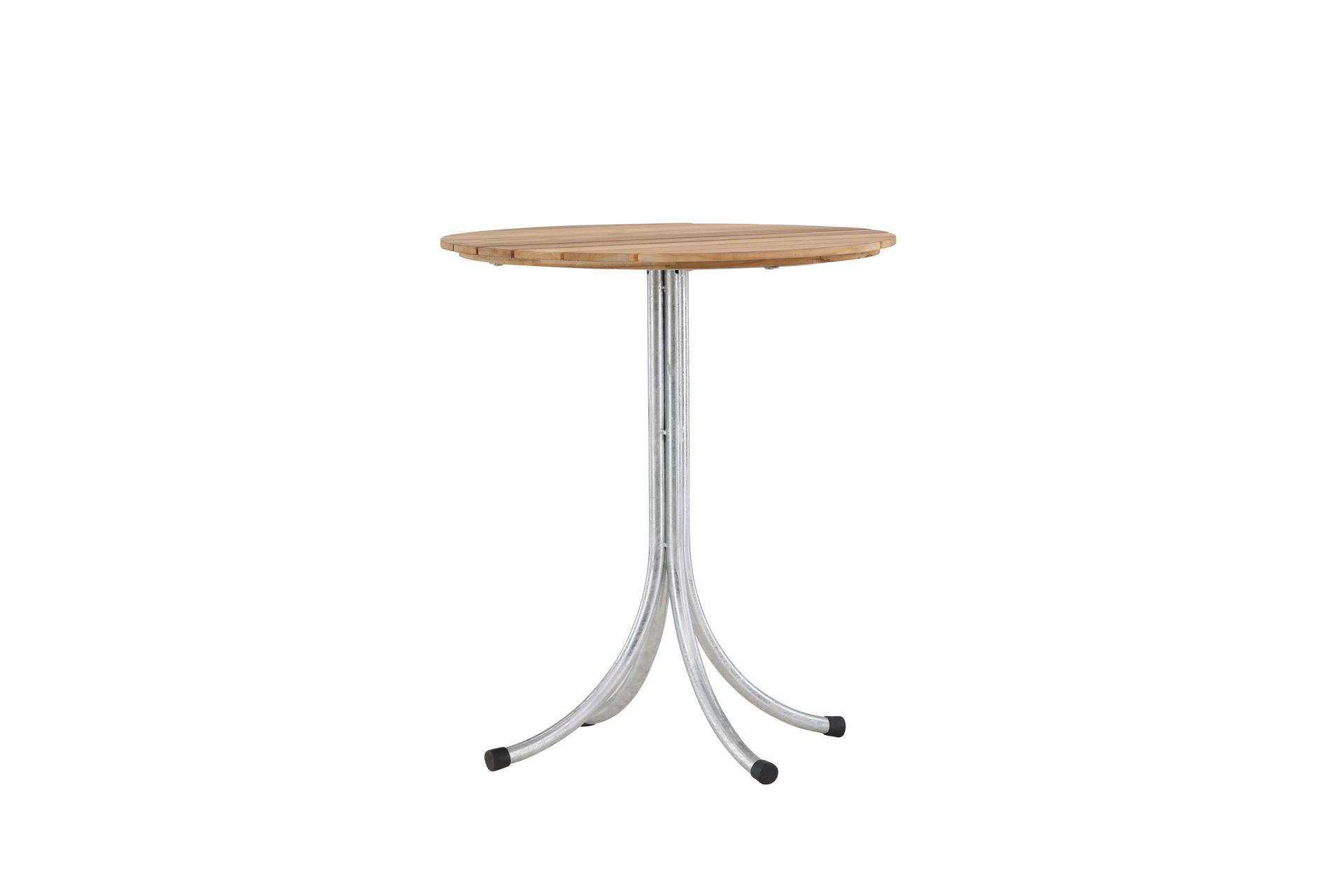 Holmsund Cafébord 65 cm - Natur/Sølv - Hagemøbler - Balkong - Balkongmøbler - Balkongbord