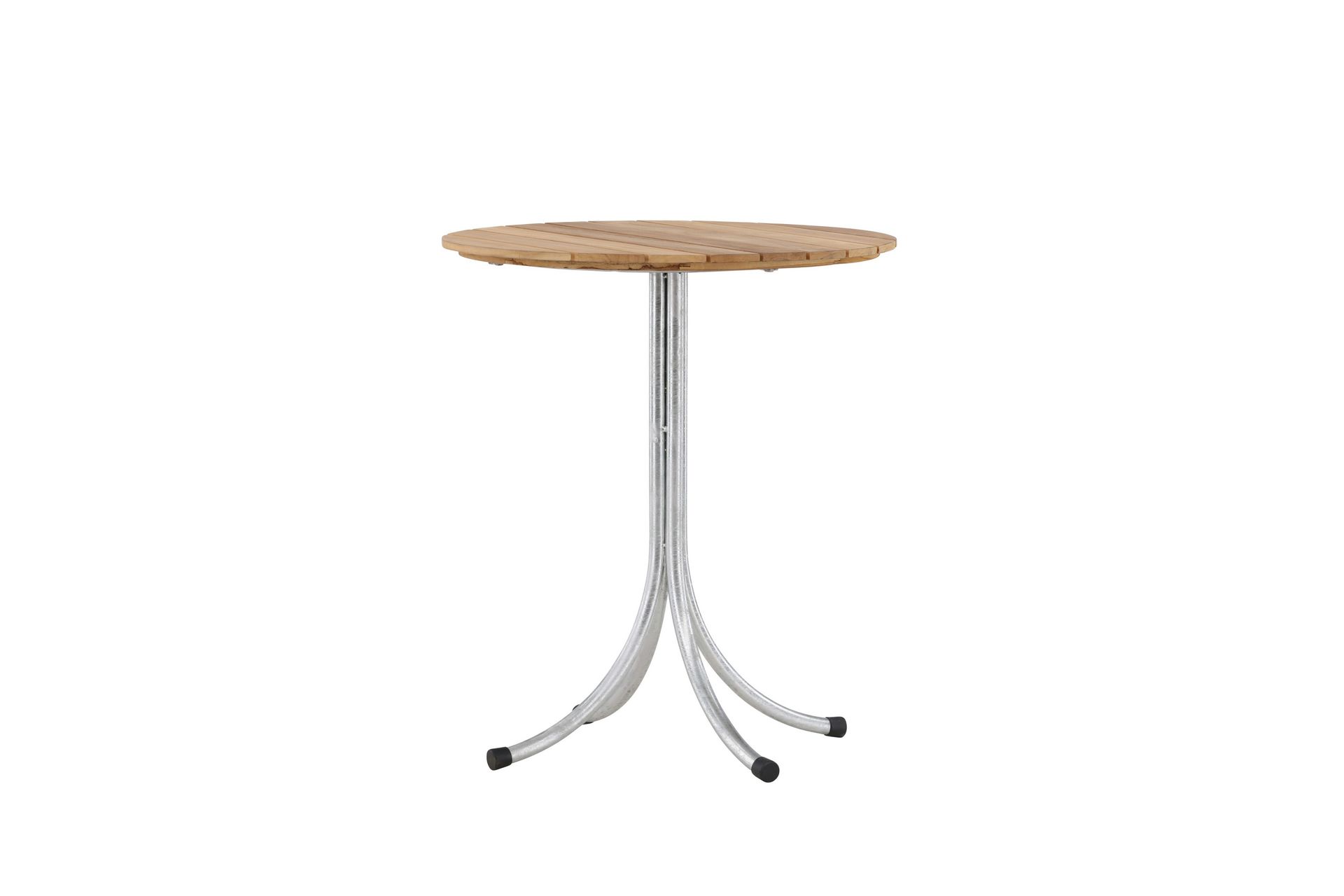 Holmsund Cafébord 65 cm - Natur/Sølv - Hagemøbler - Balkong - Balkongmøbler - Balkongbord