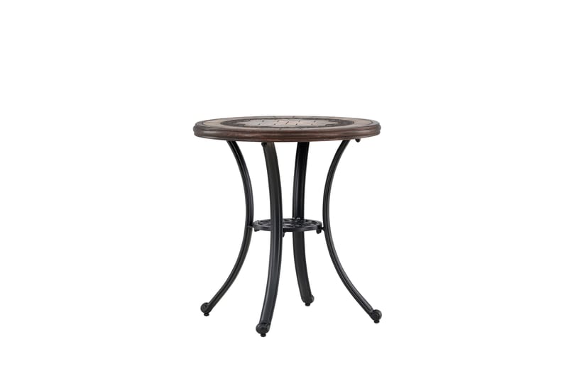Leiria Cafébord 60 cm - Brun - Hagemøbler - Balkong - Balkongmøbler - Balkongbord