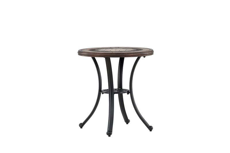 Leiria Cafébord 60 cm - Brun - Hagemøbler - Balkong - Balkongmøbler - Balkongbord