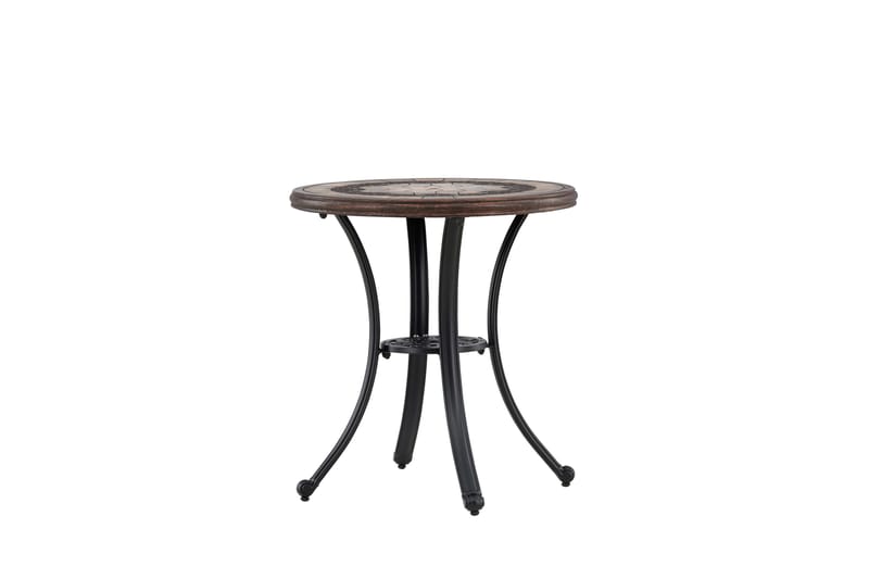 Leiria Cafébord 60 cm - Brun - Hagemøbler - Balkong - Balkongmøbler - Balkongbord