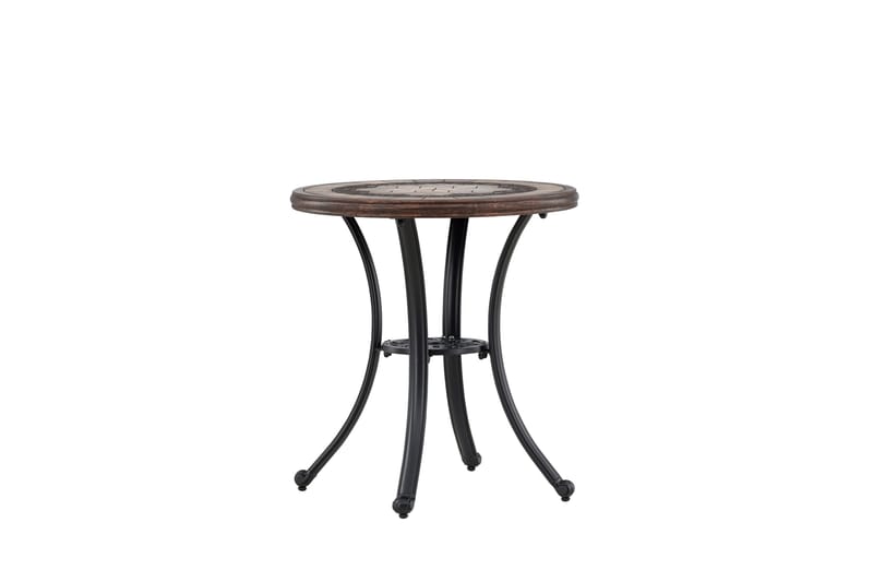 Leiria Cafébord 60 cm - Brun - Hagemøbler - Balkong - Balkongmøbler - Balkongbord