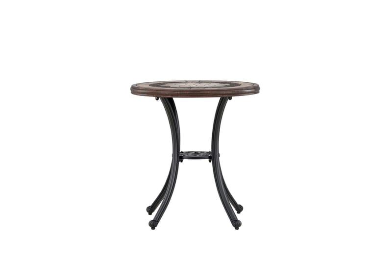 Leiria Cafébord 60 cm - Brun - Hagemøbler - Balkong - Balkongmøbler - Balkongbord