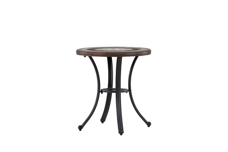 Leiria Cafébord 60 cm - Brun - Hagemøbler - Balkong - Balkongmøbler - Balkongbord