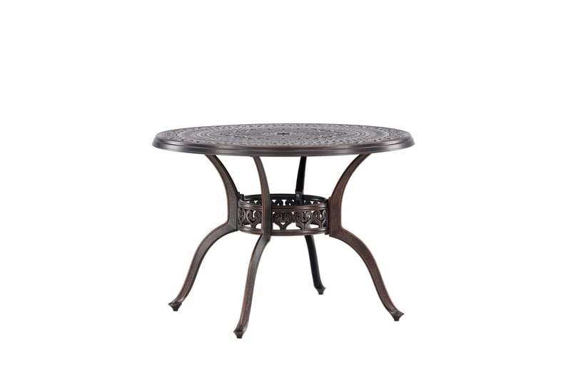 Coimbra Cafébord 100 cm - Brun - Hagemøbler - Balkong - Balkongmøbler - Balkongbord